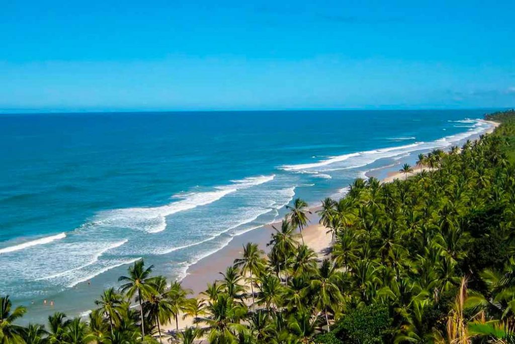 Praias da Bahia para passar o réveillon Itacaré.