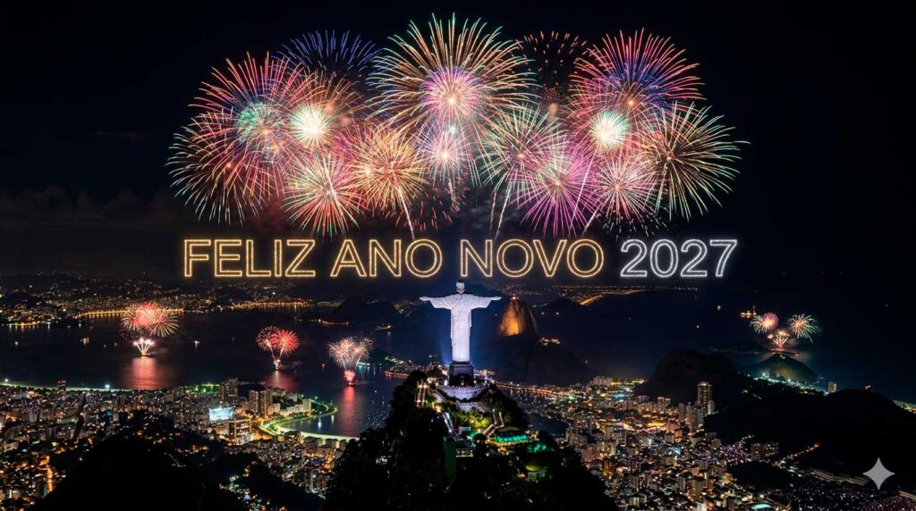 40 Frases de Feliz Ano Novo 2027 para WhatsApp e Legendas de Fotos