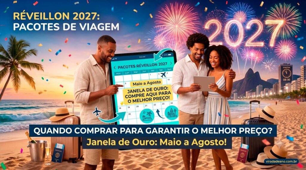 Pacotes de Viagem para o Réveillon 2027: Quando Comprar para Garantir o Melhor Preço?