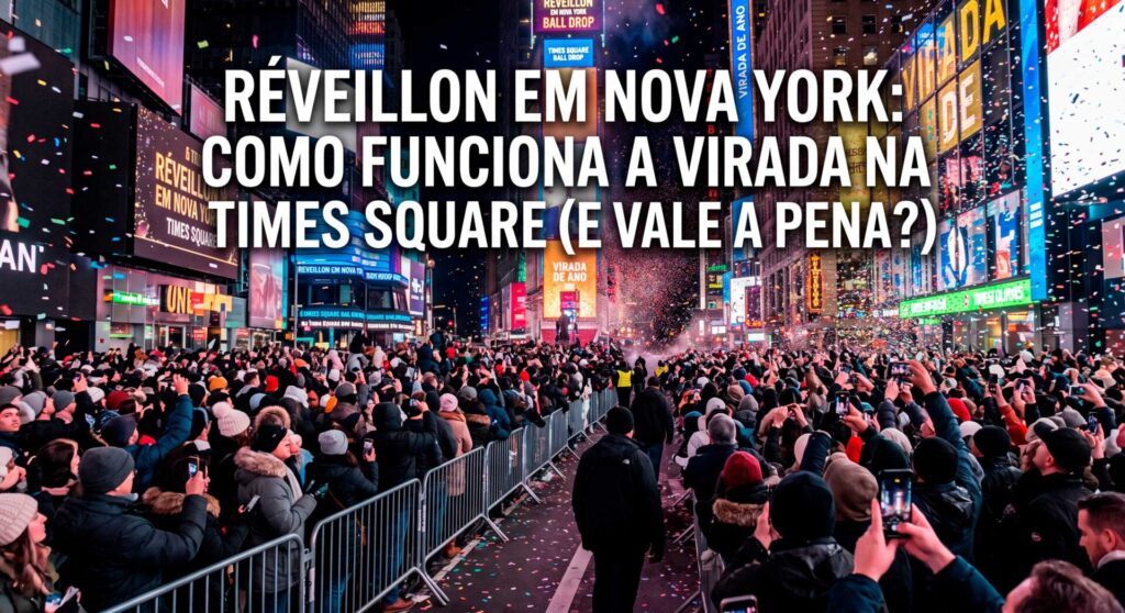 Réveillon em Nova York: Como Funciona a Virada na Times Square (E Vale a Pena?)
